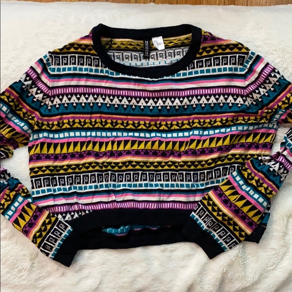 90s inspired cropped sweater - Picture 3 of 5